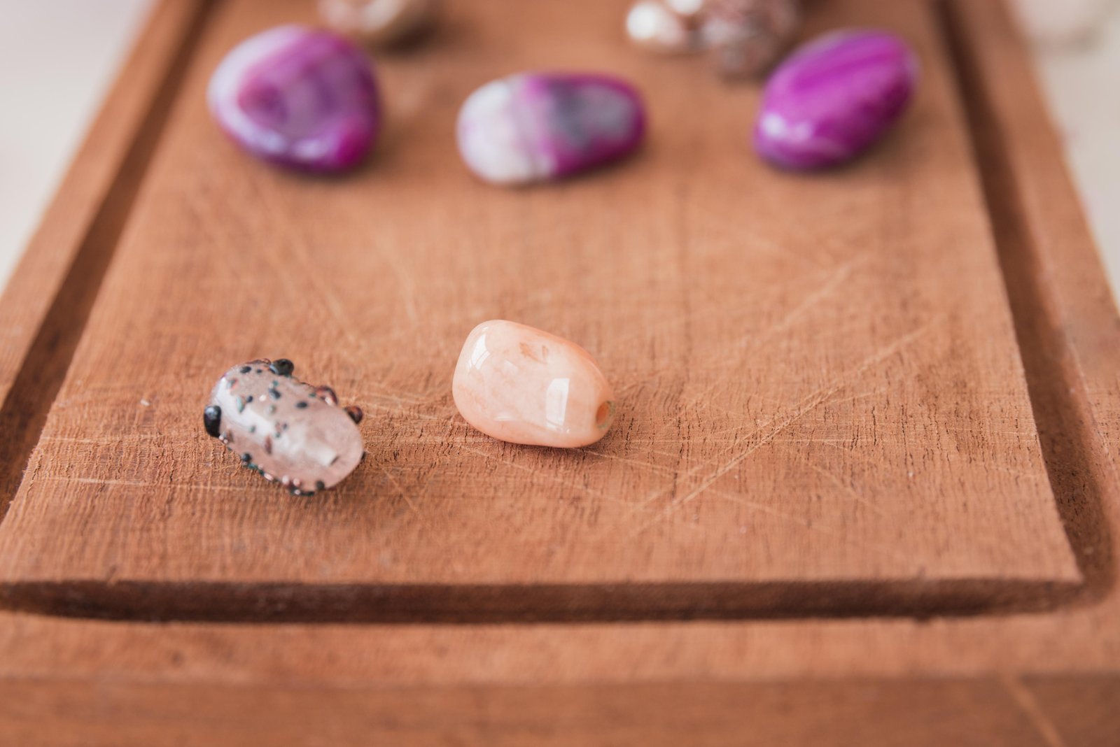 colorful-beads-wooden-tray