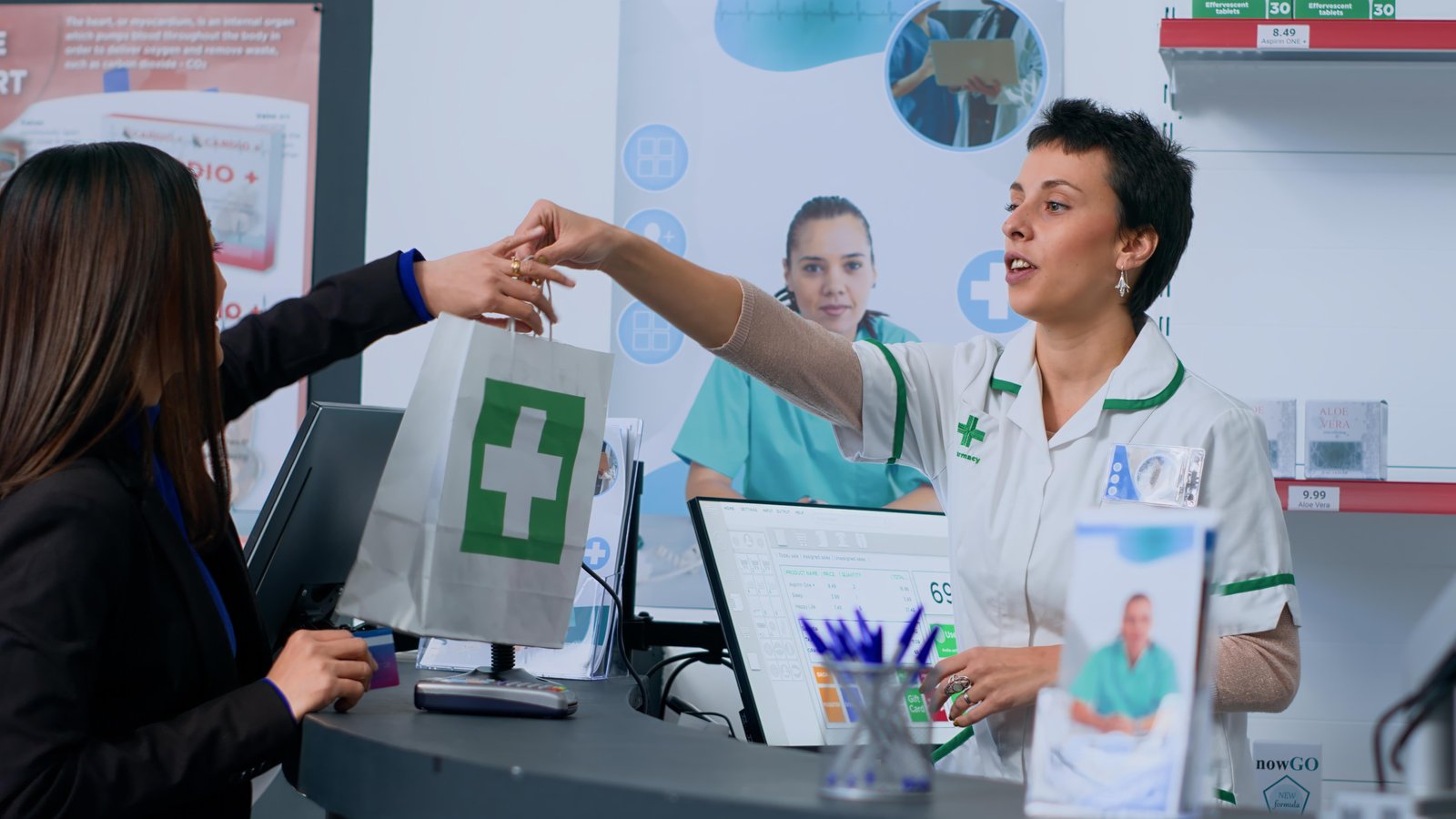 shopper-chemist-store-checkout-counter-using-credit-card-purchase-pharmaceutical-products-friendly-client-doing-contactless-paying-pharmacy-after-finding-needed-ailment-treatment-pills