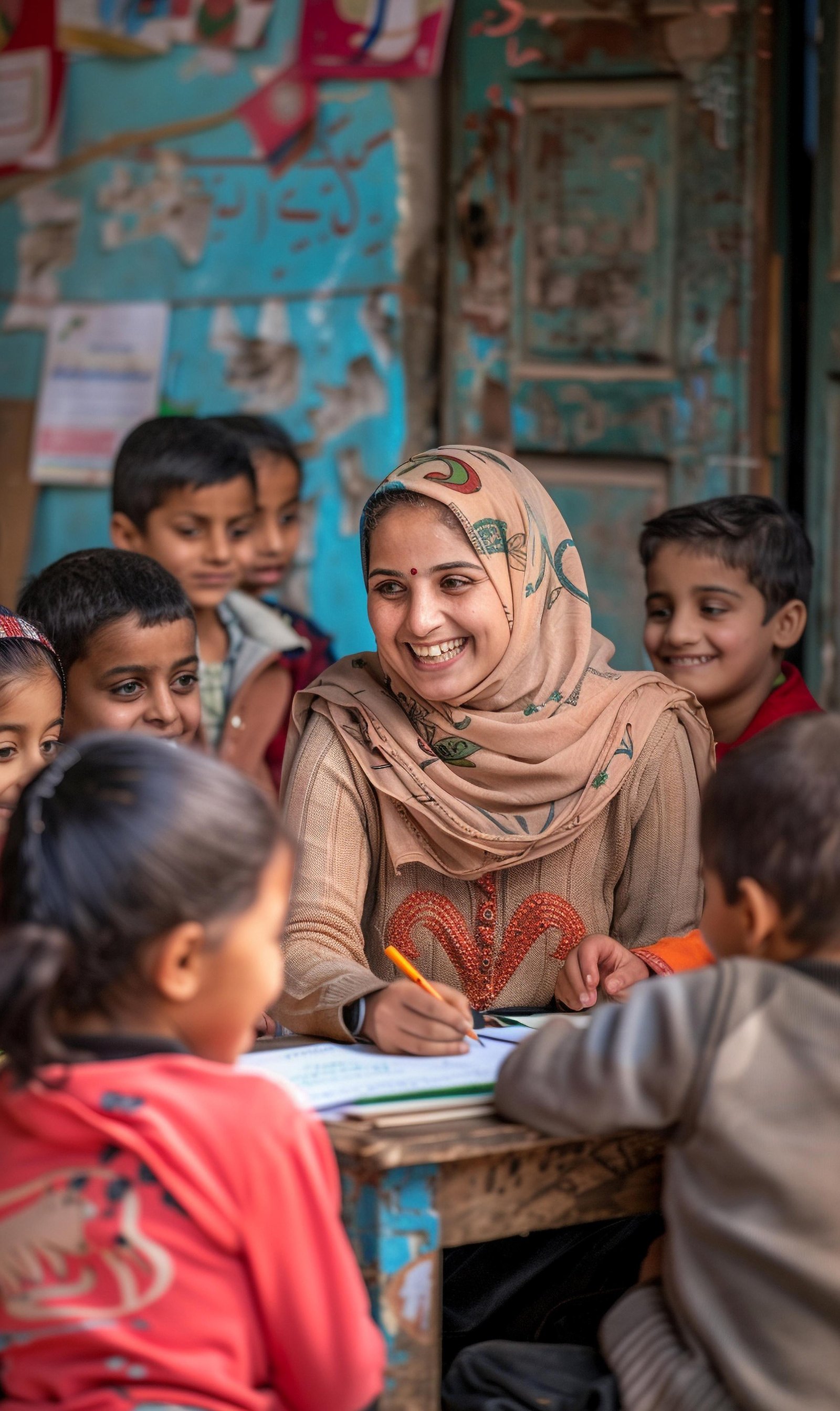 woman-teaching-classroom